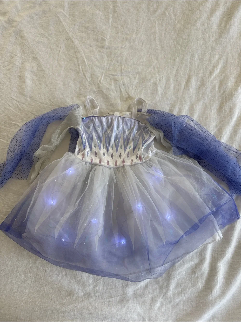 Kids Purple and White Princess Costume Dress - Brand